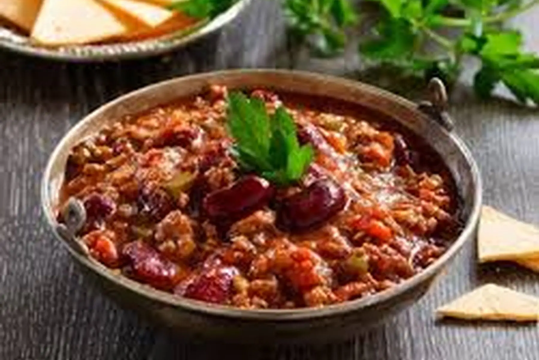 verrine chili con carné