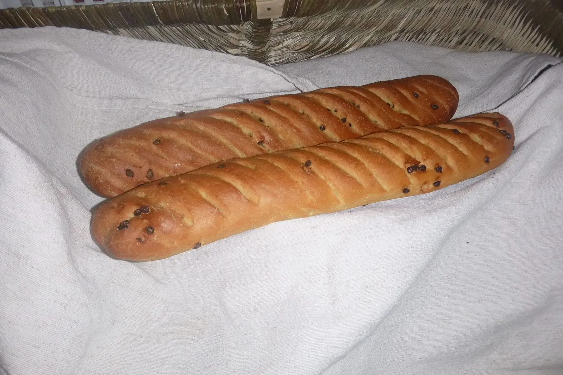 pain de mie aux pépites de chocolat