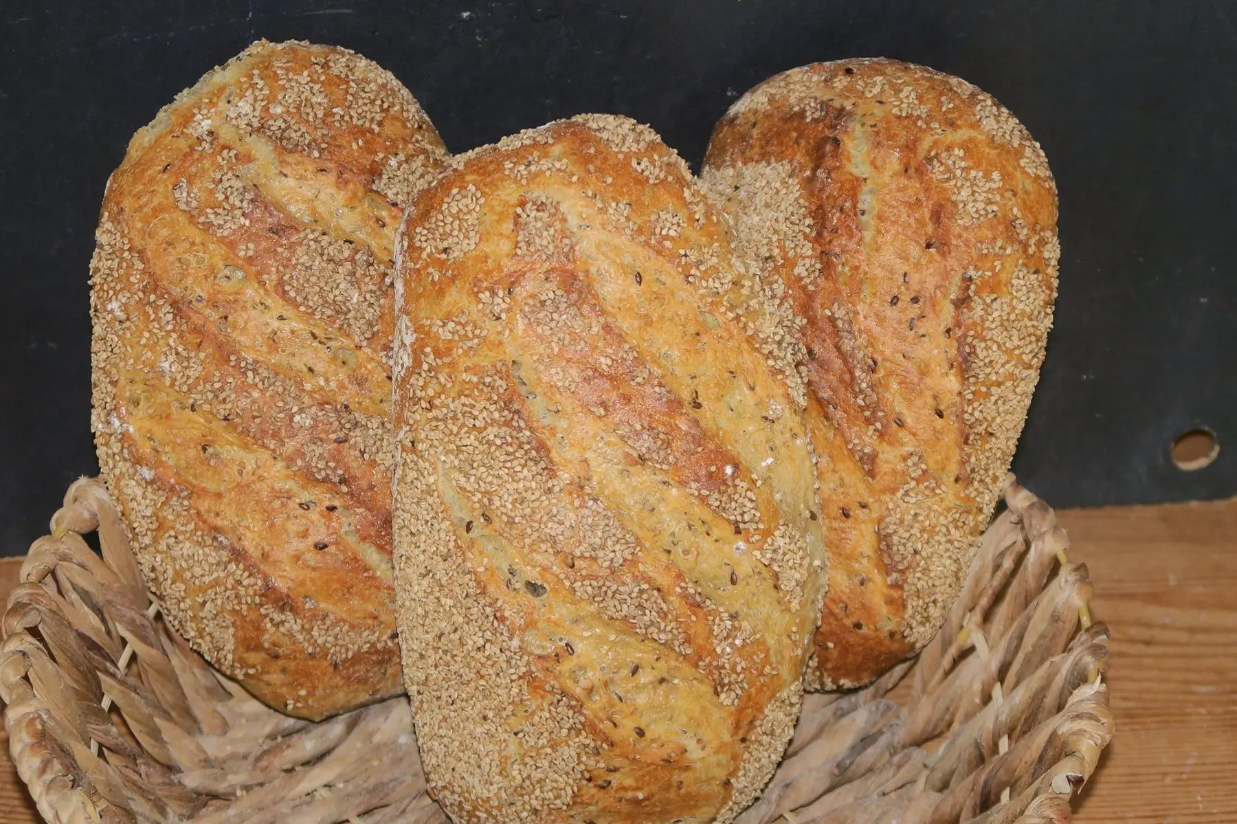 pain lin-tournesol-sésame