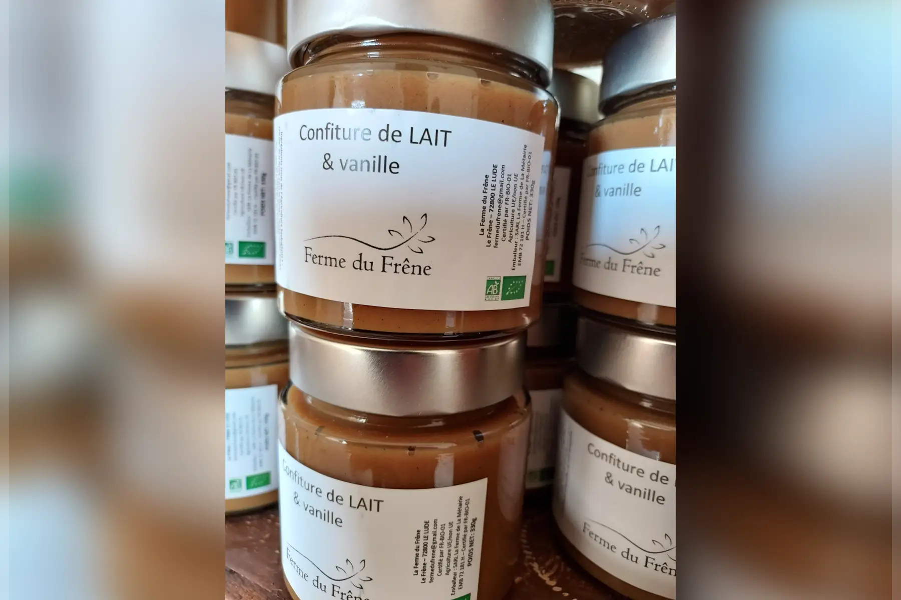 Confiture de lait à la vanille