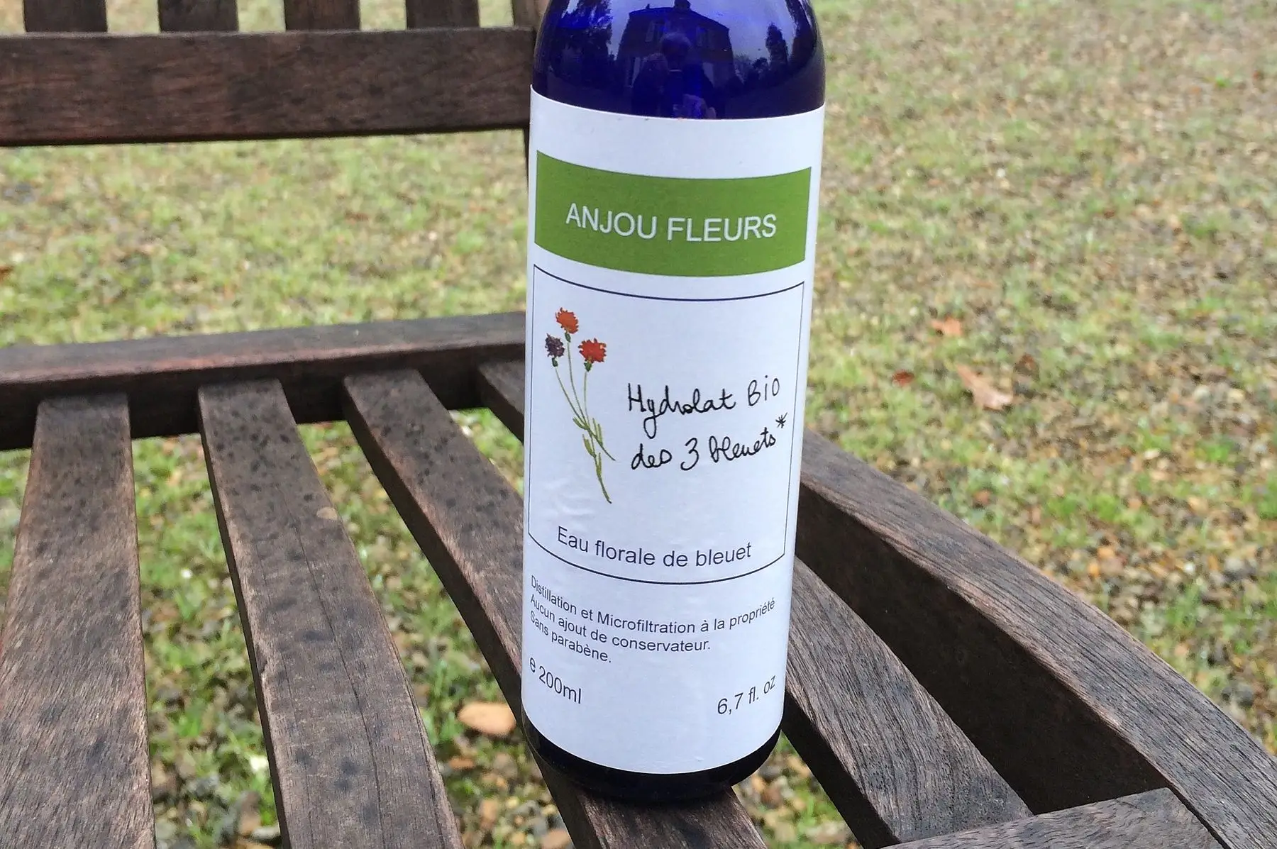 eau florale de bleuet 200ml