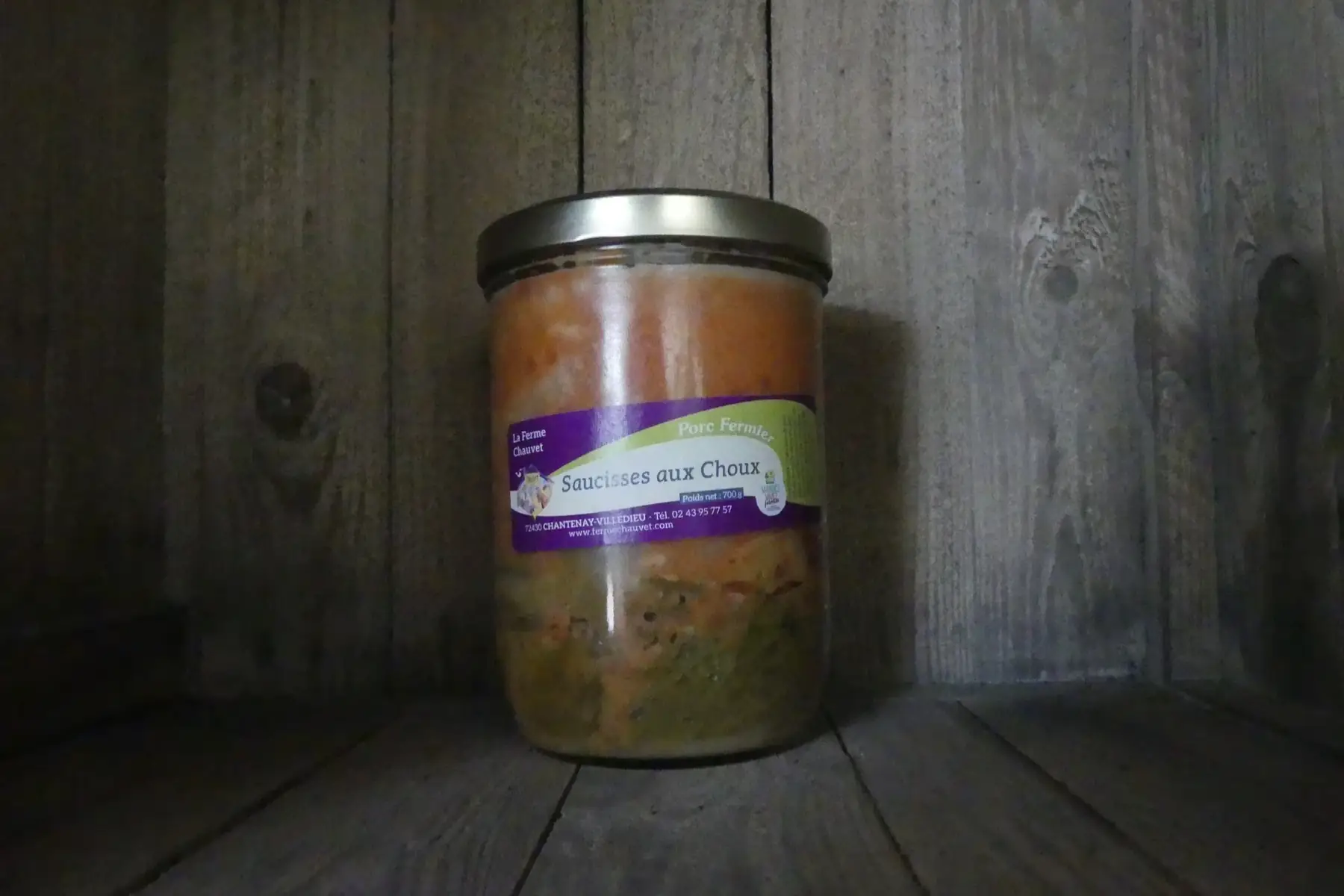 saucisses aux choux 700 g