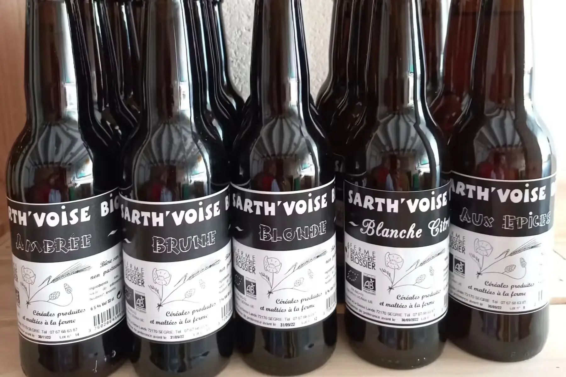 bières artisanales sarth'voise 33cl