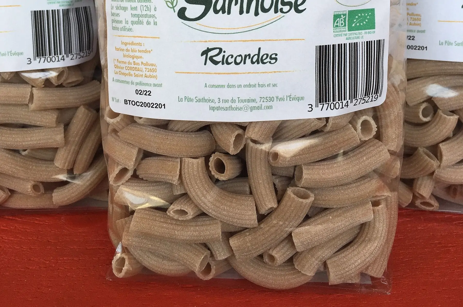 ricordes blé tendre semi complet 500g