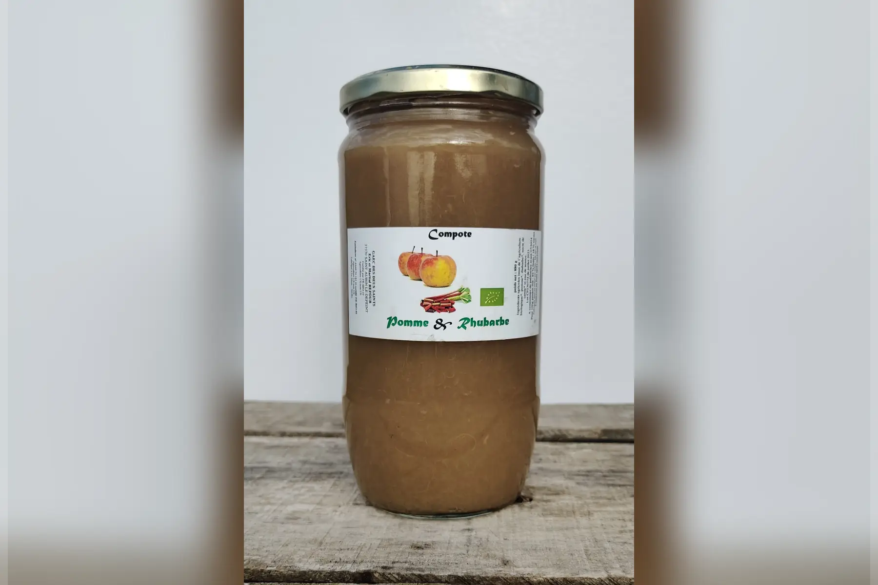 Compote POMME RHUBARBE