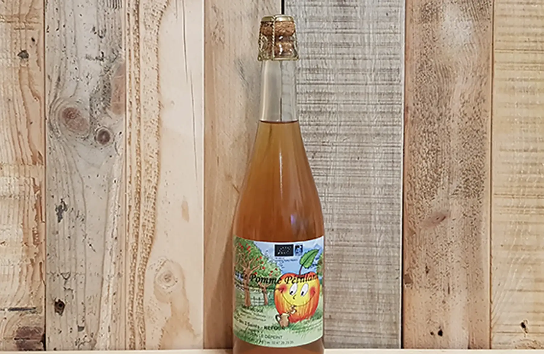 jus de pomme PETILLANT