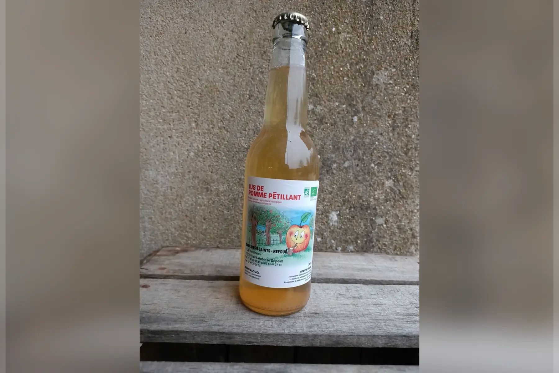 Jus de POMME PÉTILLANT 33CL