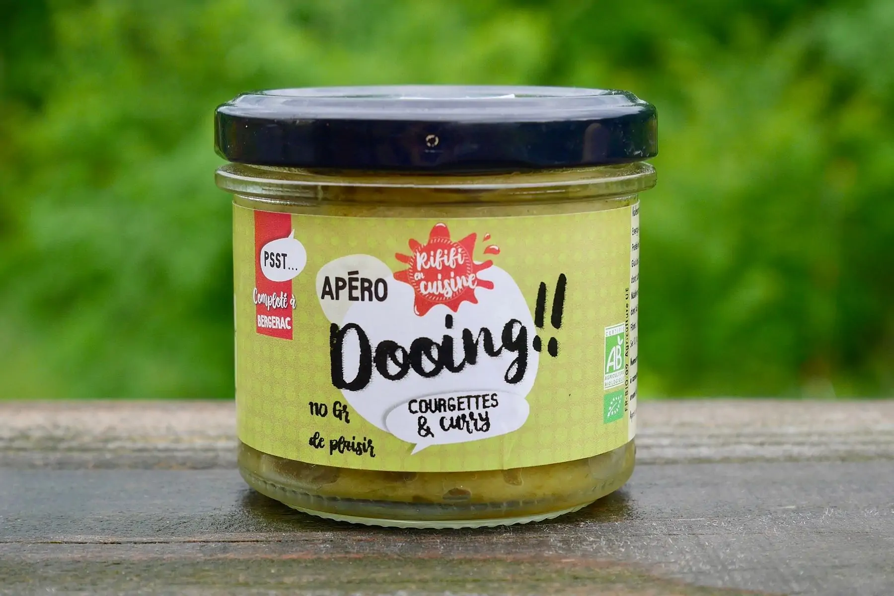 tartinade courgette curry bio