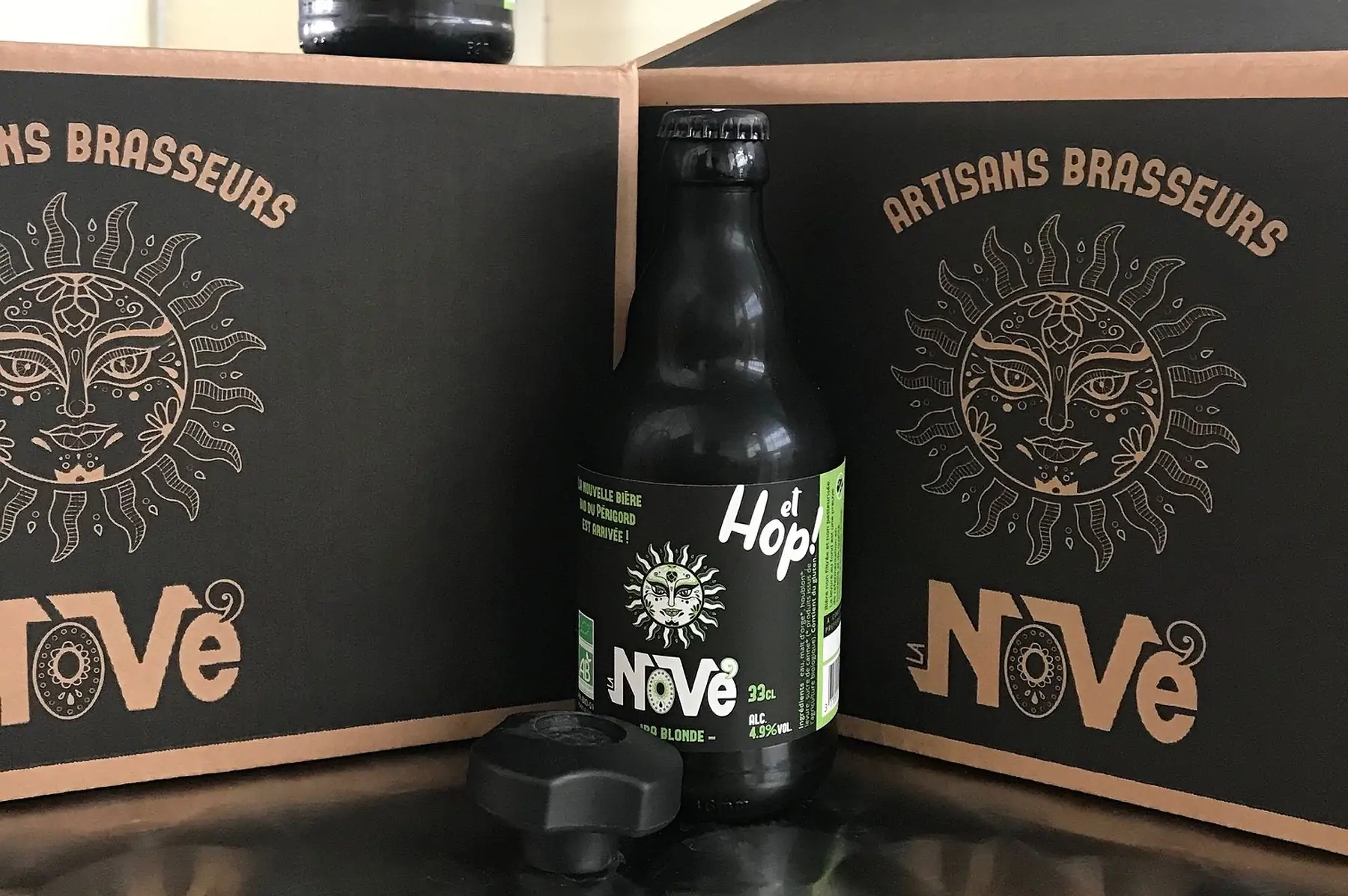 carton de 12 x 33cl de bières ipa blondes bio