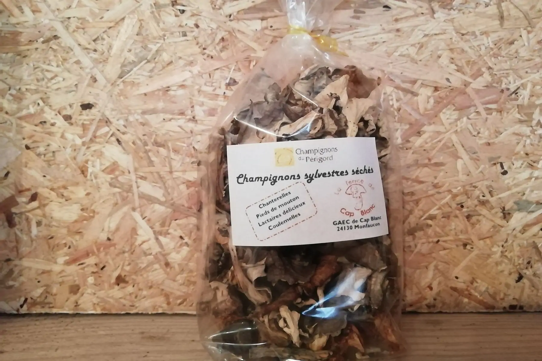 champignons du périgord séchés