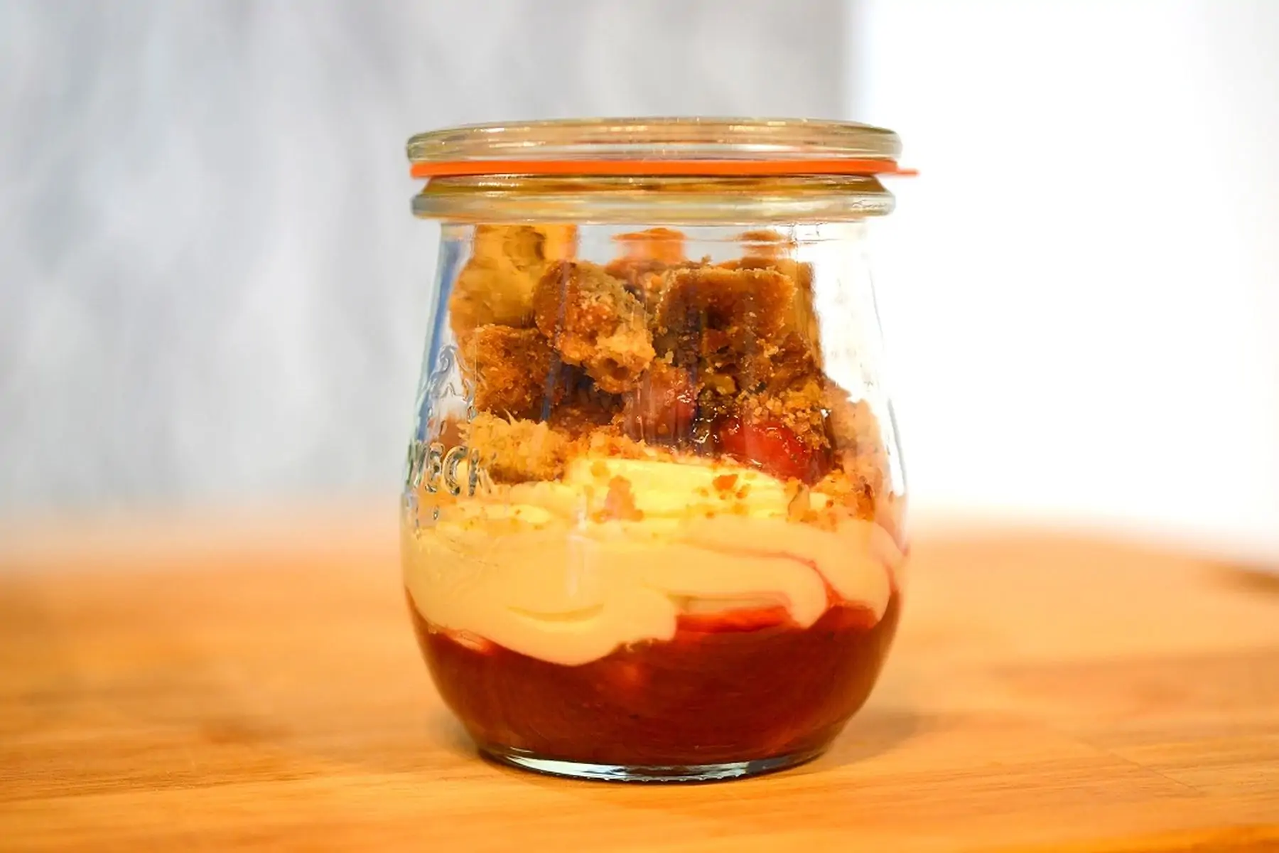 mousse chocolat au lait et passion, abricot