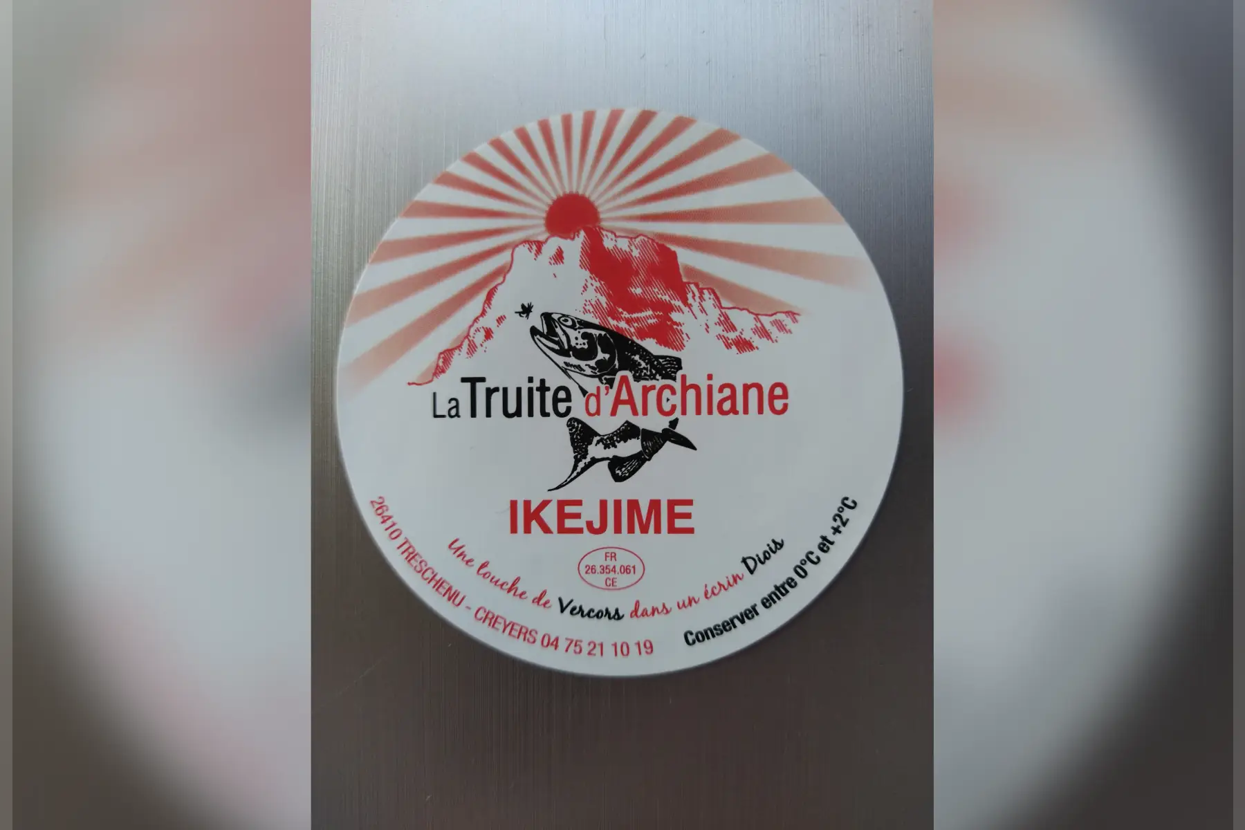 gros cristivomer (3-4 pers.) abattage ikejime