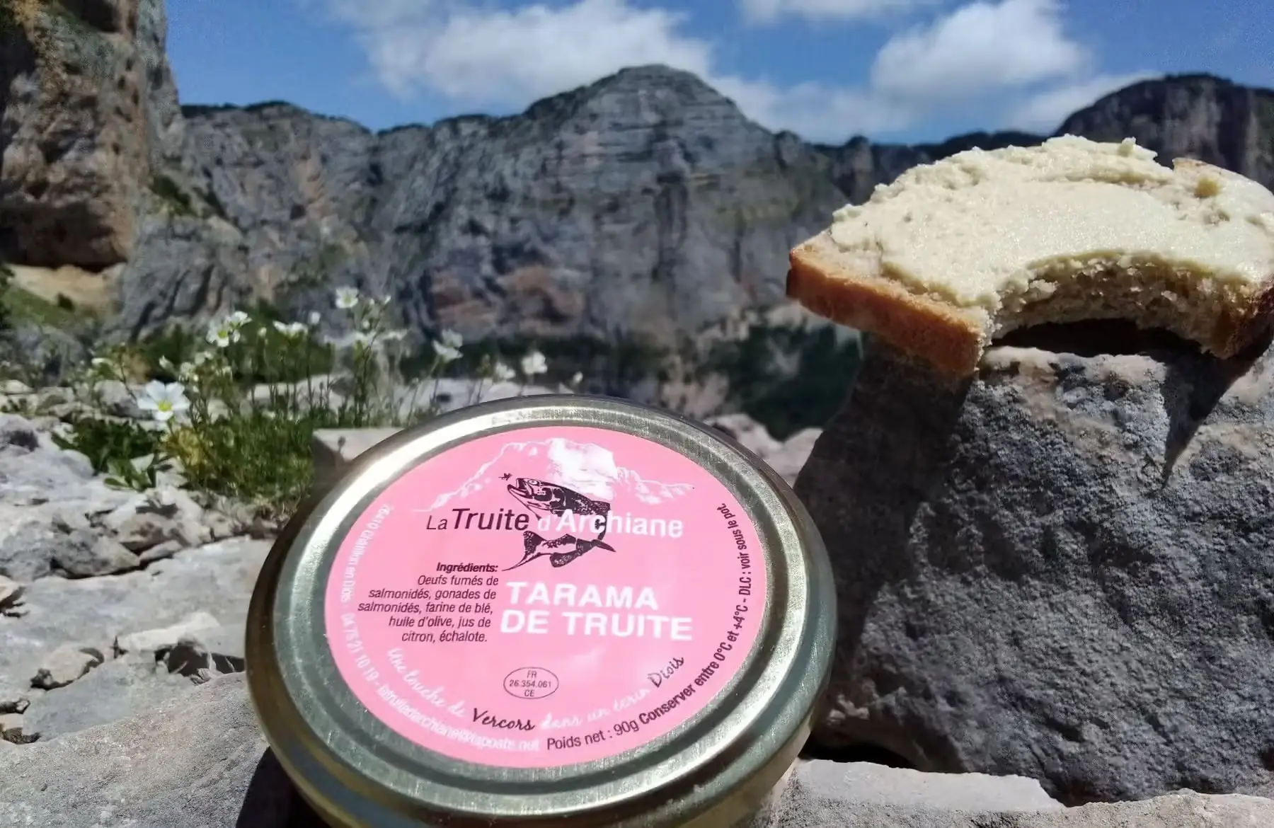 tarama de truite (bocal de 90g)