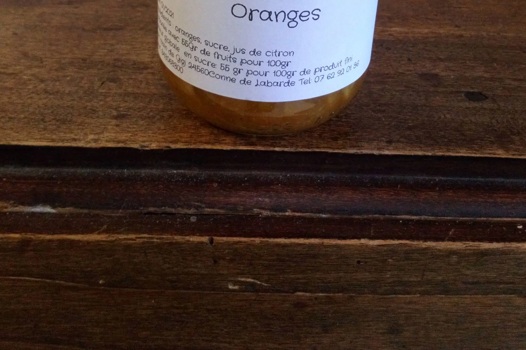 marmelade d 'oranges douces