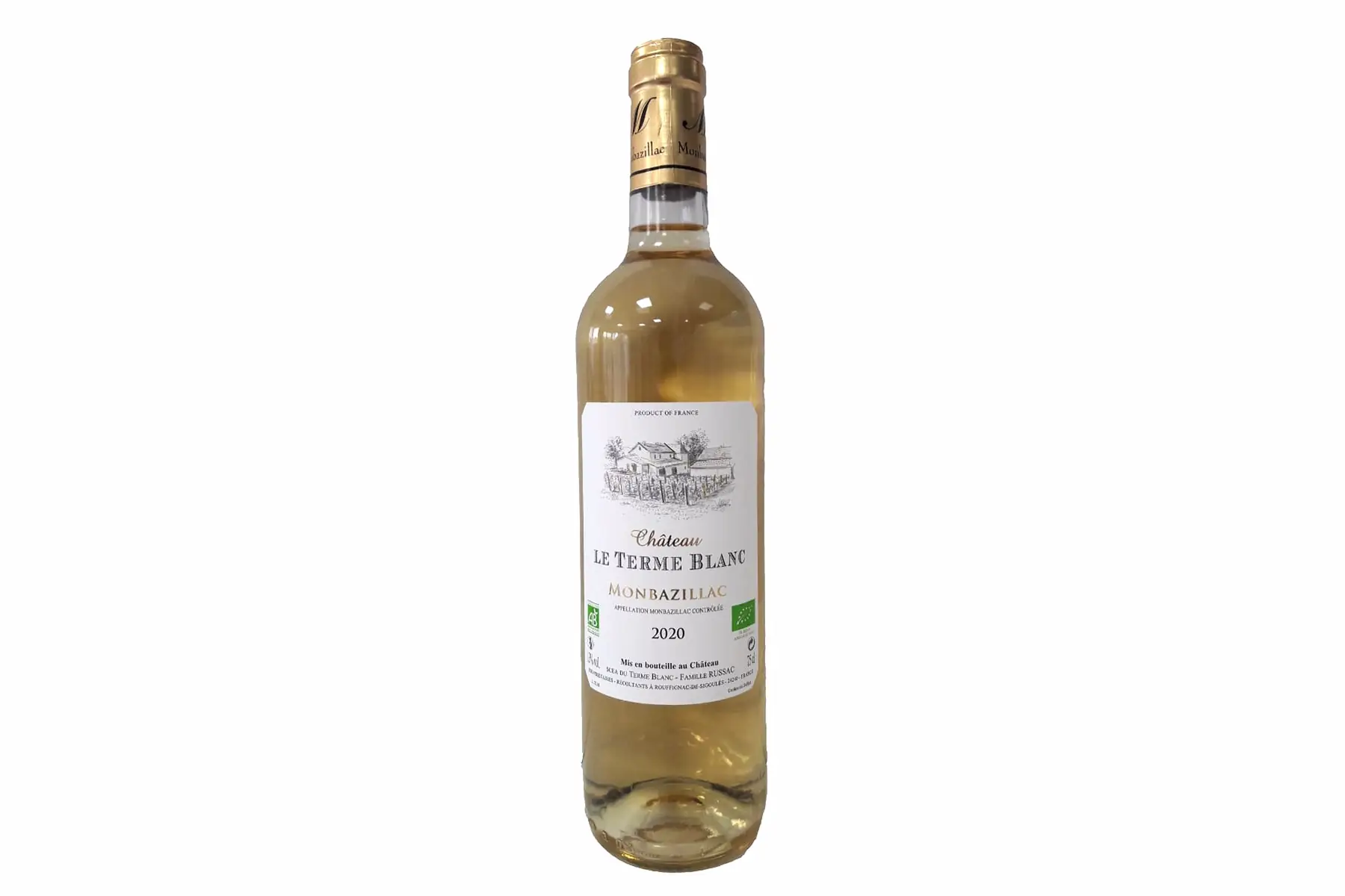 Monbazillac (vin blanc liquoreux) 2021