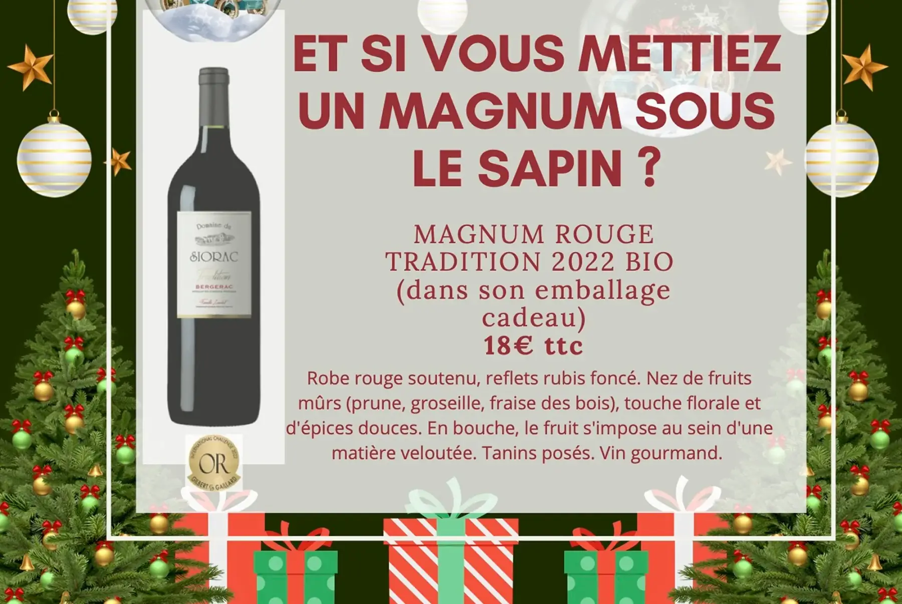 Magnum Tradition Rouge 2022 BIO (1,5L)