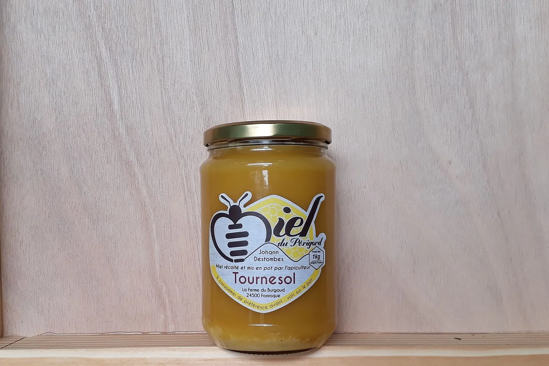 miel de tournesol 1kg