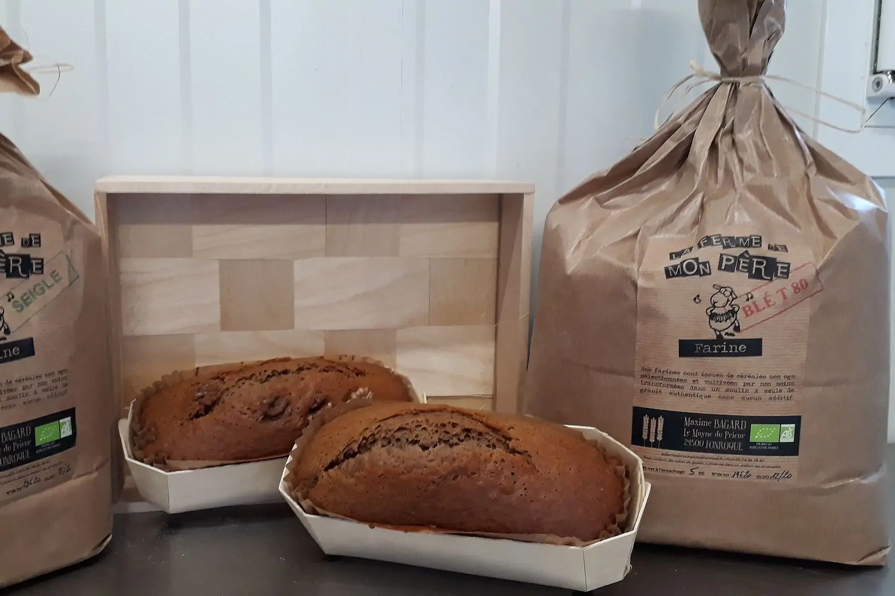 pain d'épices pur miel aux pruneaux d'agen 350gr