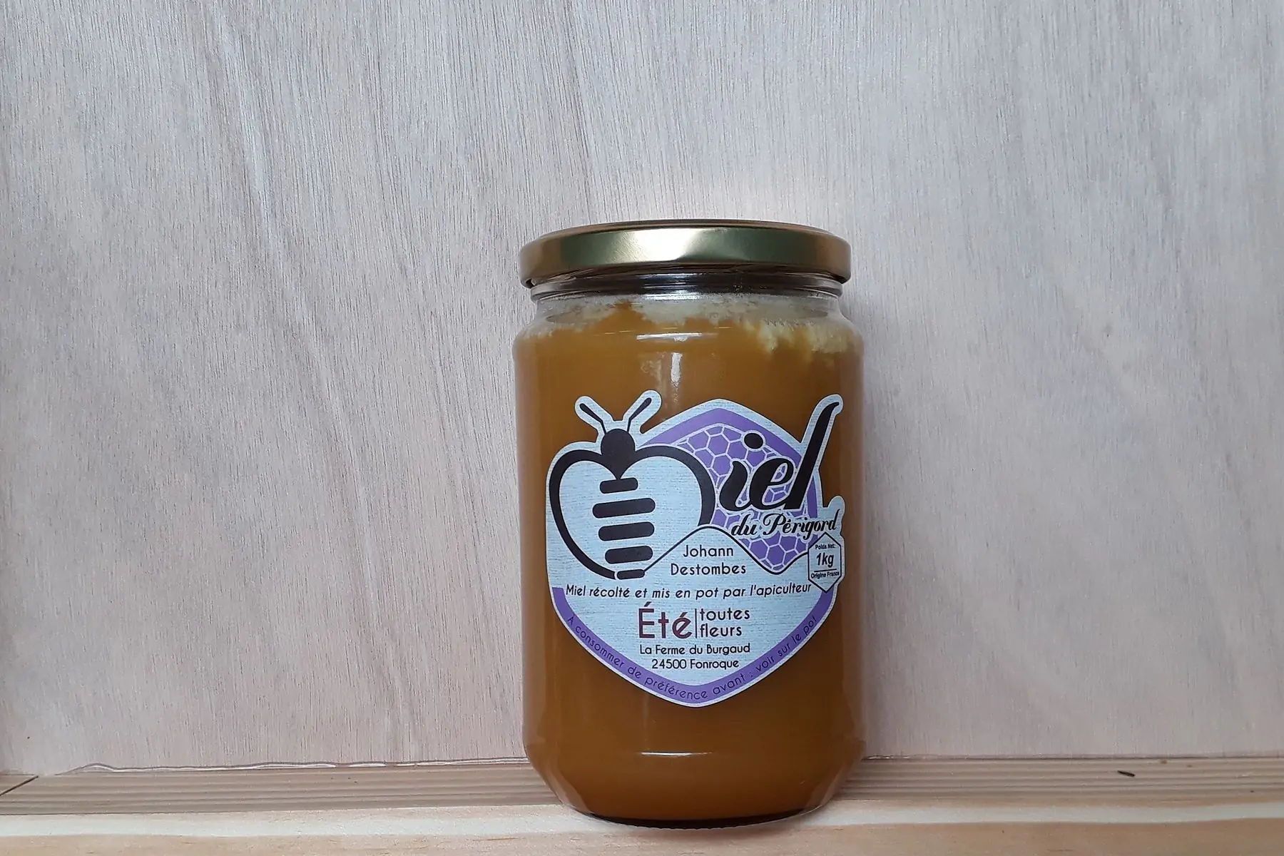 miel toutes fleurs d'eté 1kg