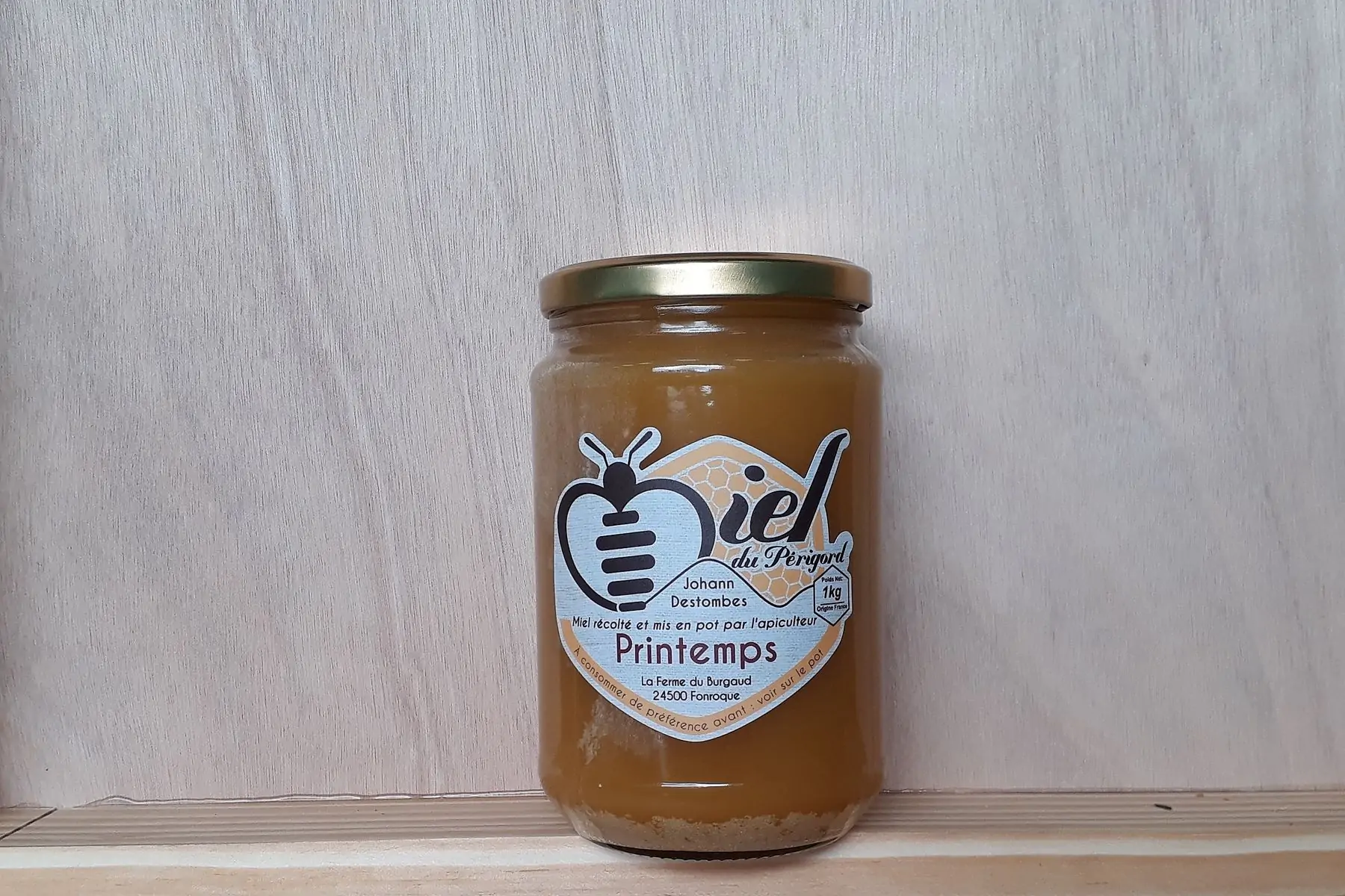 miel toutes fleurs de printemps 1kg