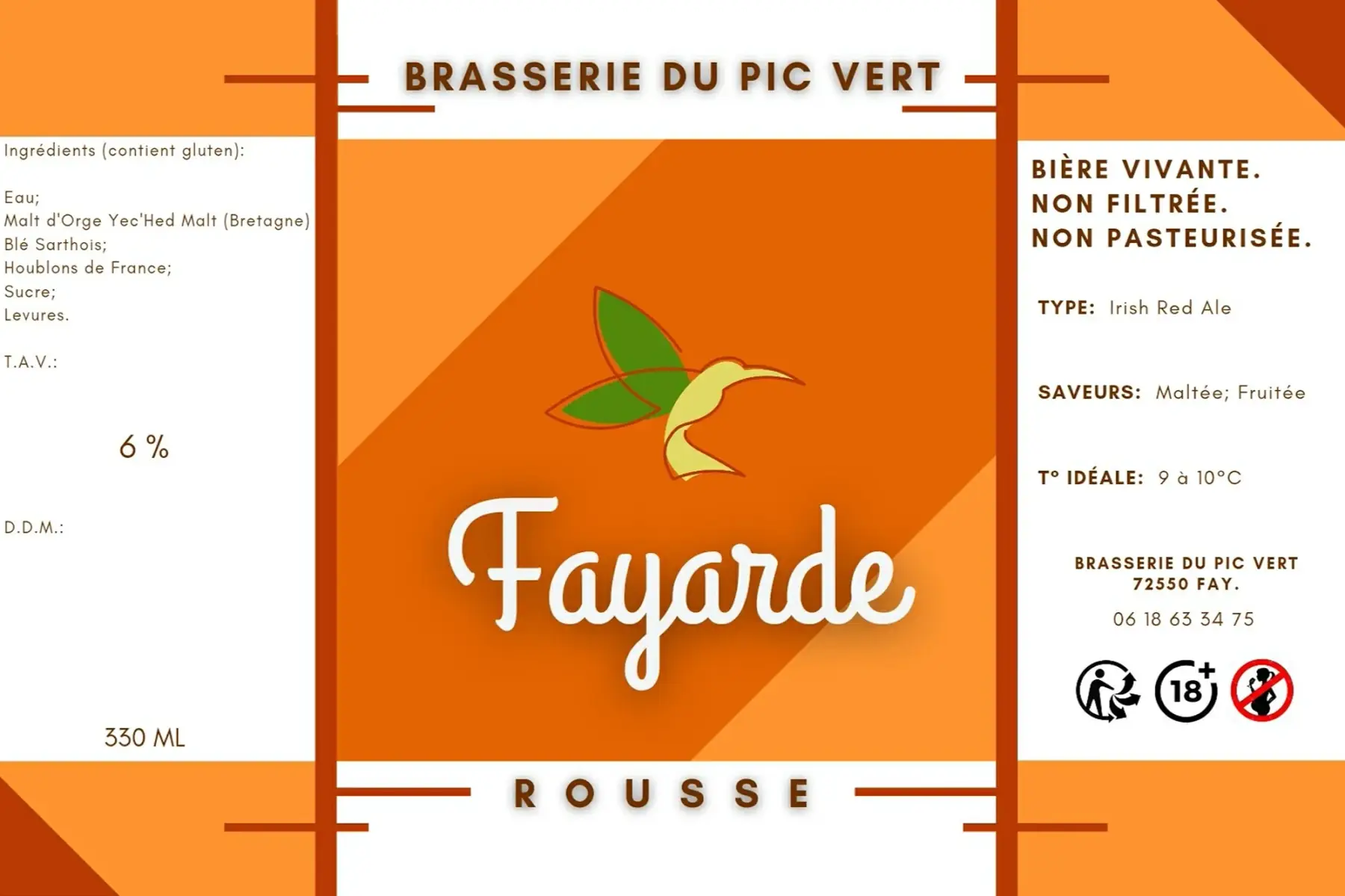 fayarde rousse
