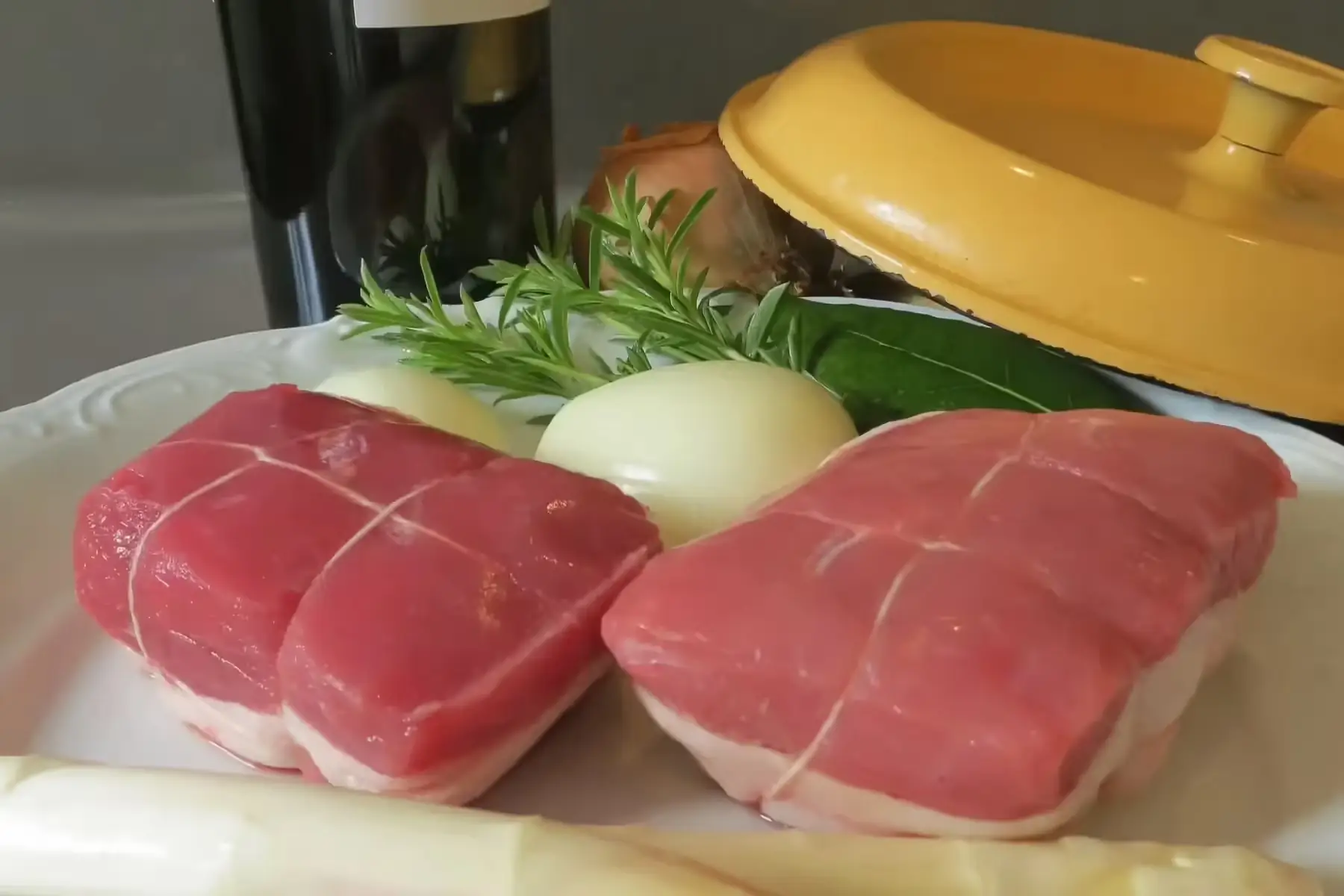 lot 2 paupiettes de veau rosé