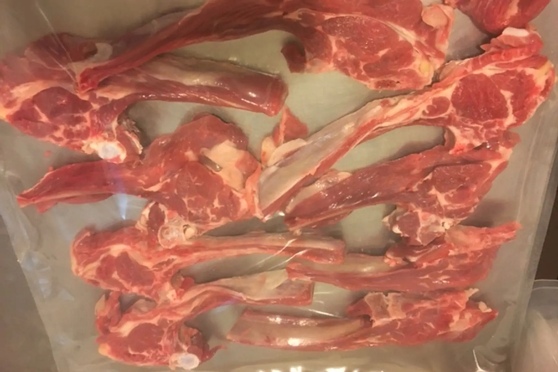 quart avant d'agneau noir du velay bio