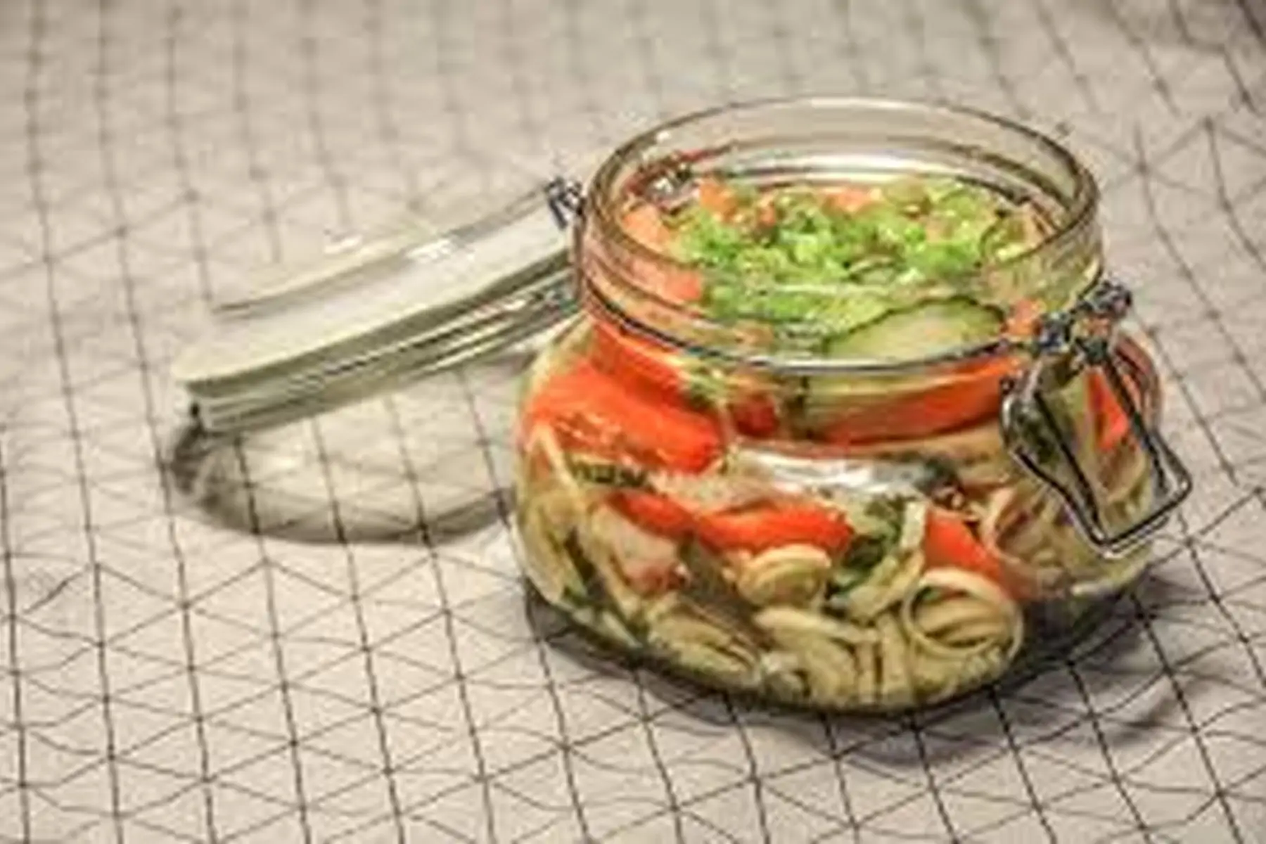 poireau&curry - légumes lacto-fermentés