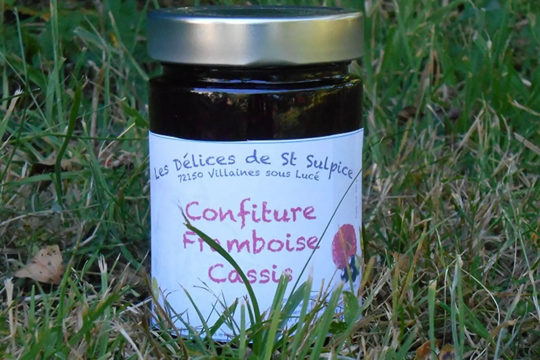 confiture framboise-cassis