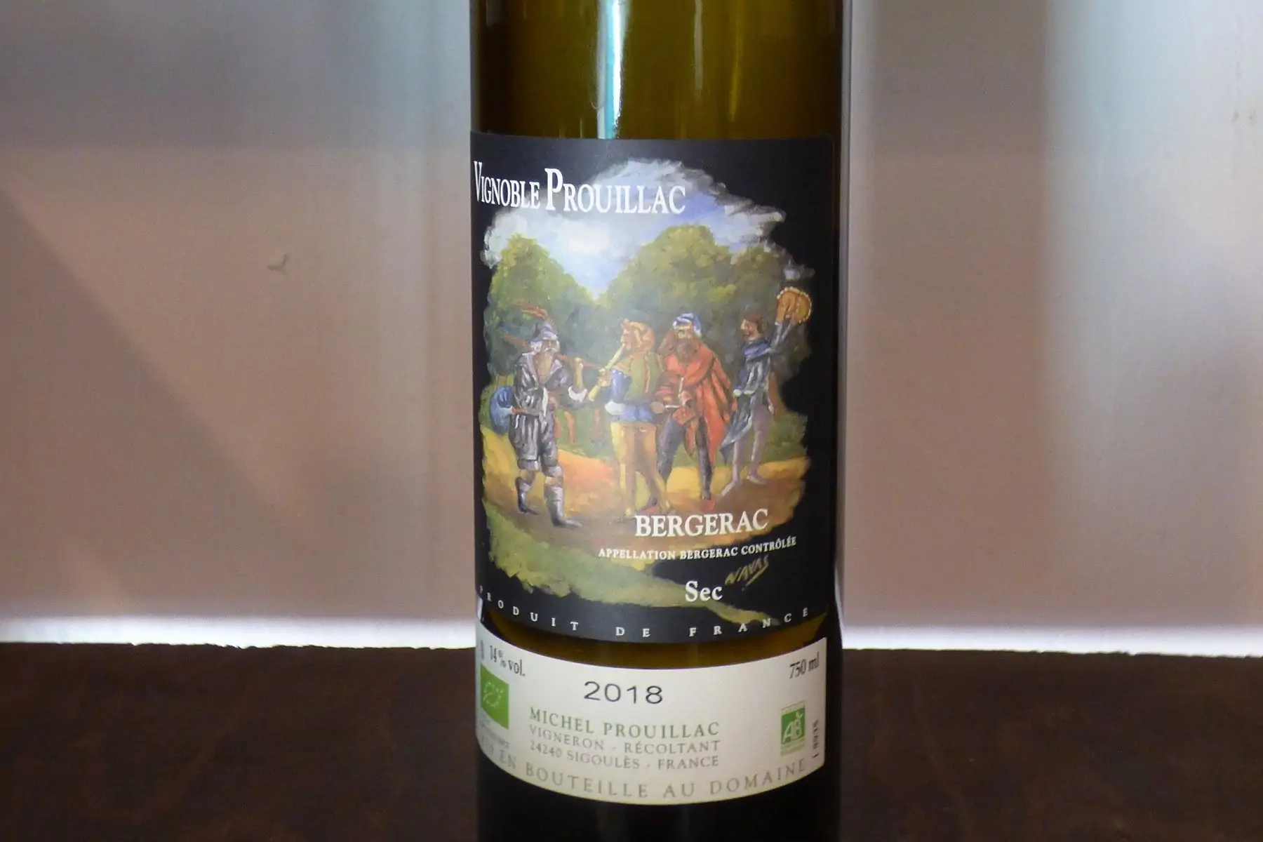 bergerac blanc sec 2018