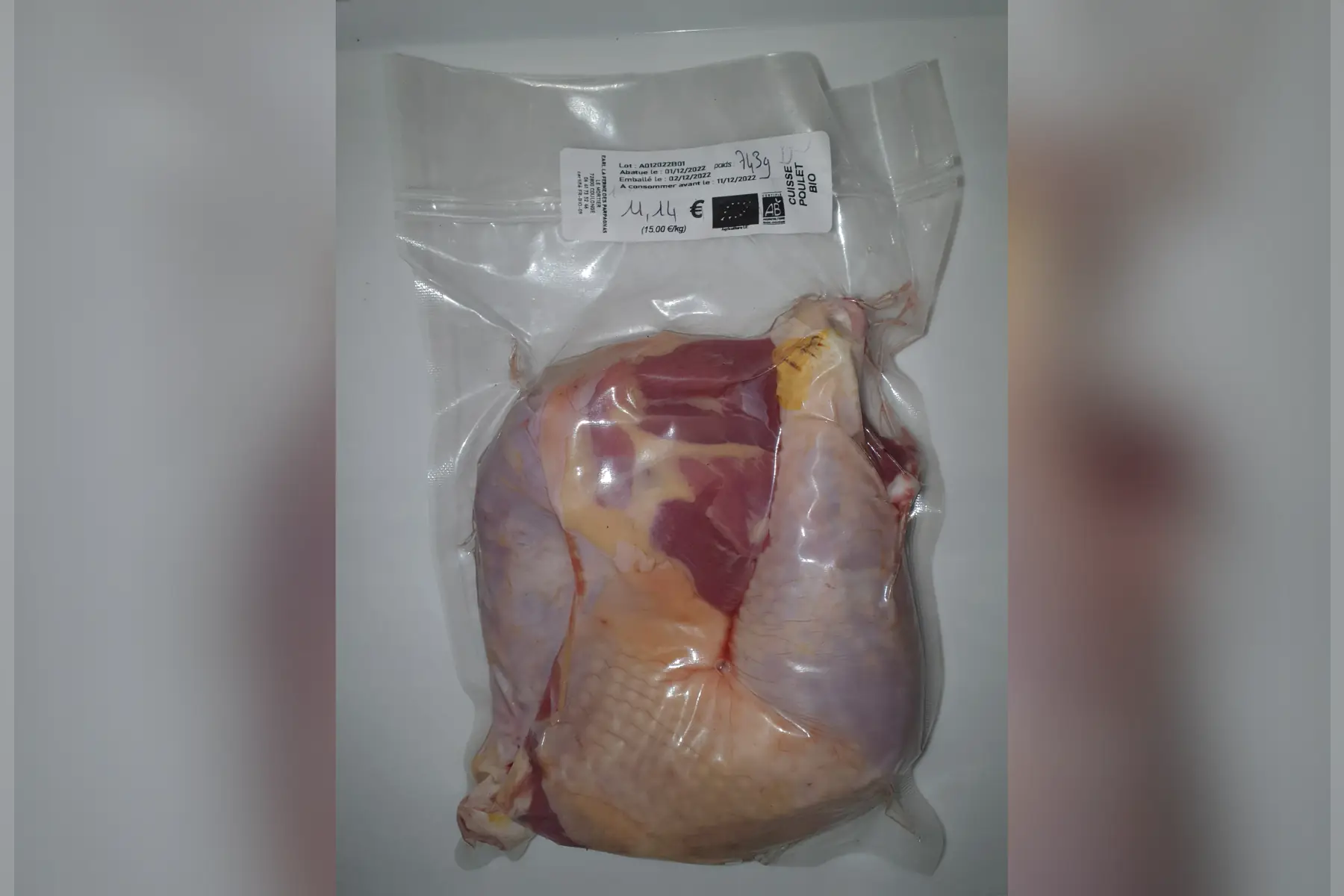 cuisse entiere poulet