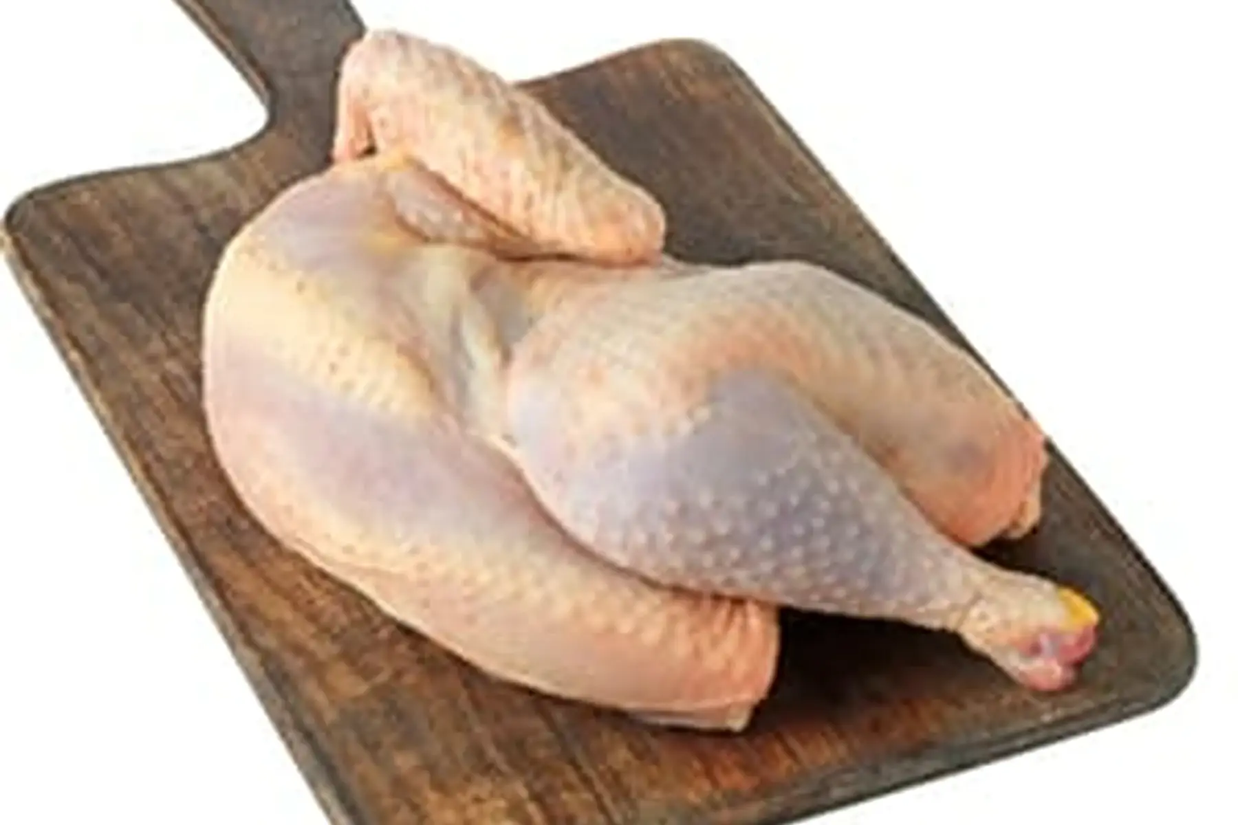 1/2 poulet prêt à cuire