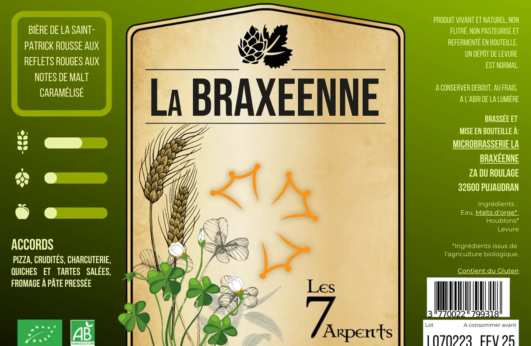 bière de la St Patrick