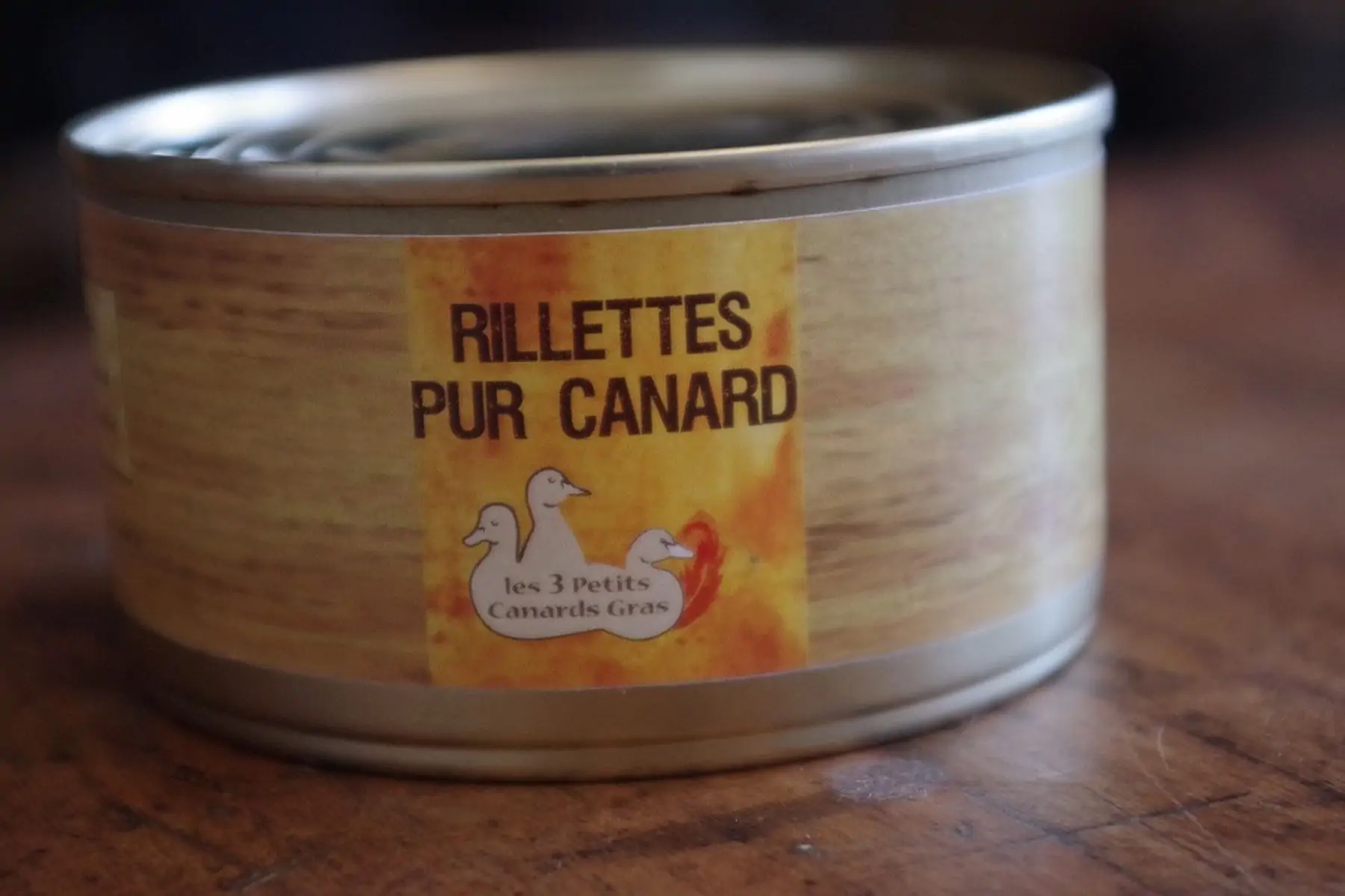 p/ rillettes pure canard 180g