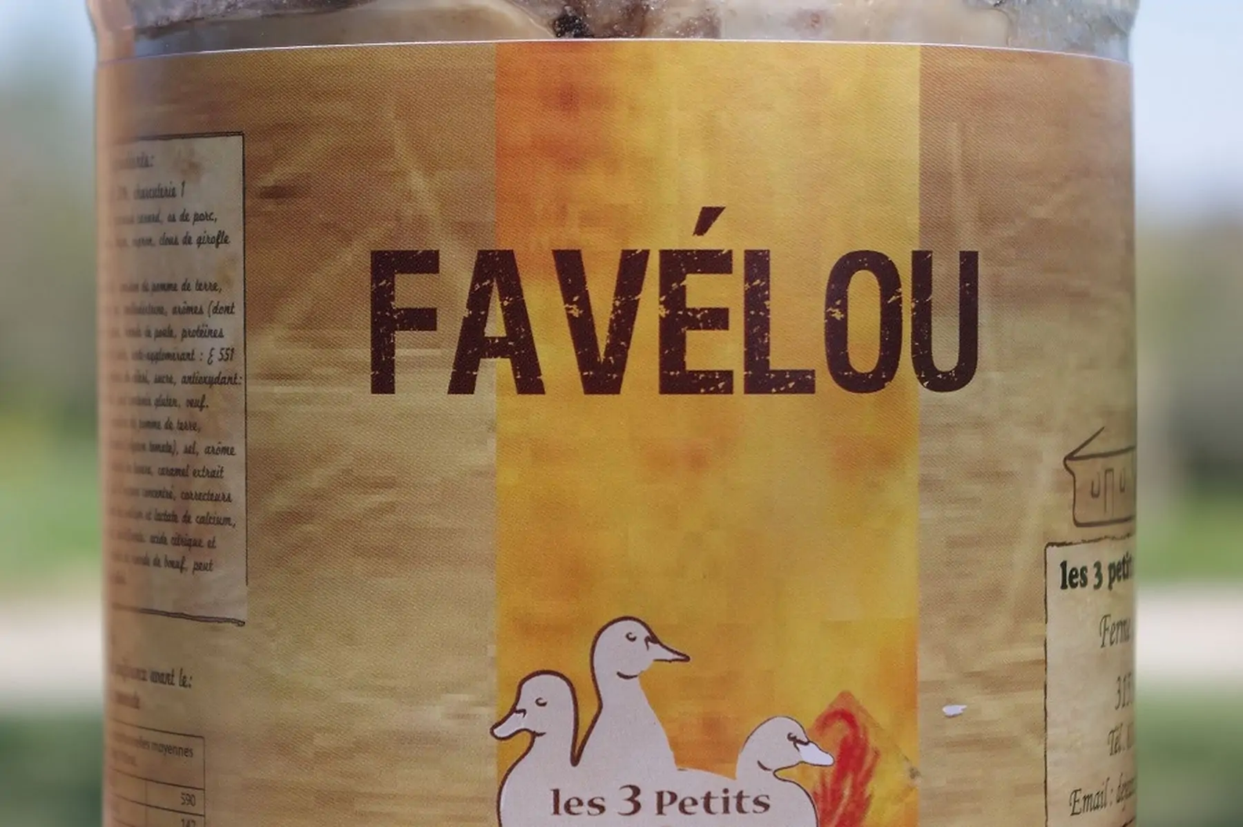 mm/ favélou : cassoulet aux fèves 400g, 700g