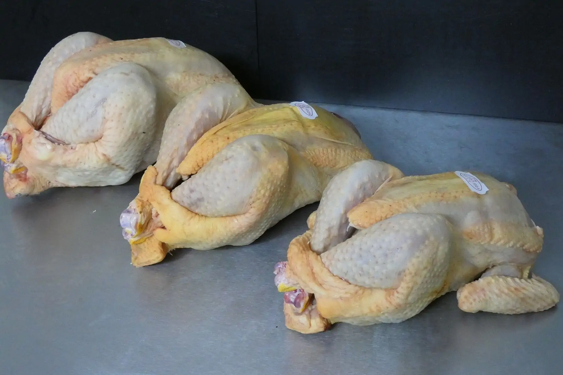 poulet prêt à cuire