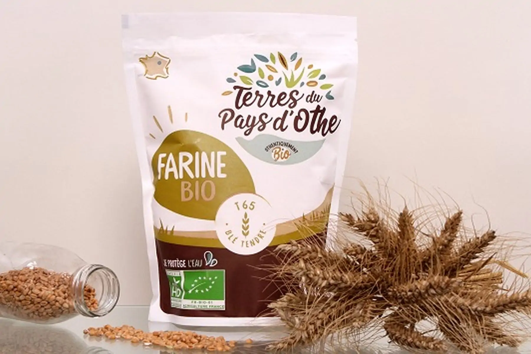 farine de blé tendre biologique t65