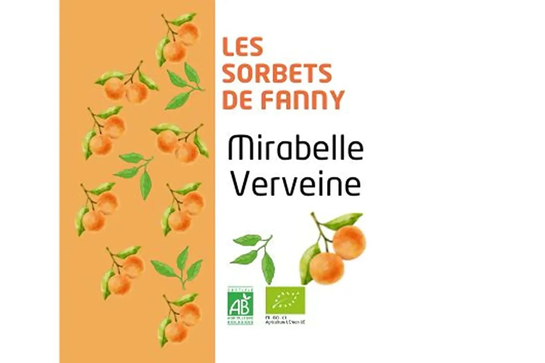 Sorbet Mirabelle - Verveine