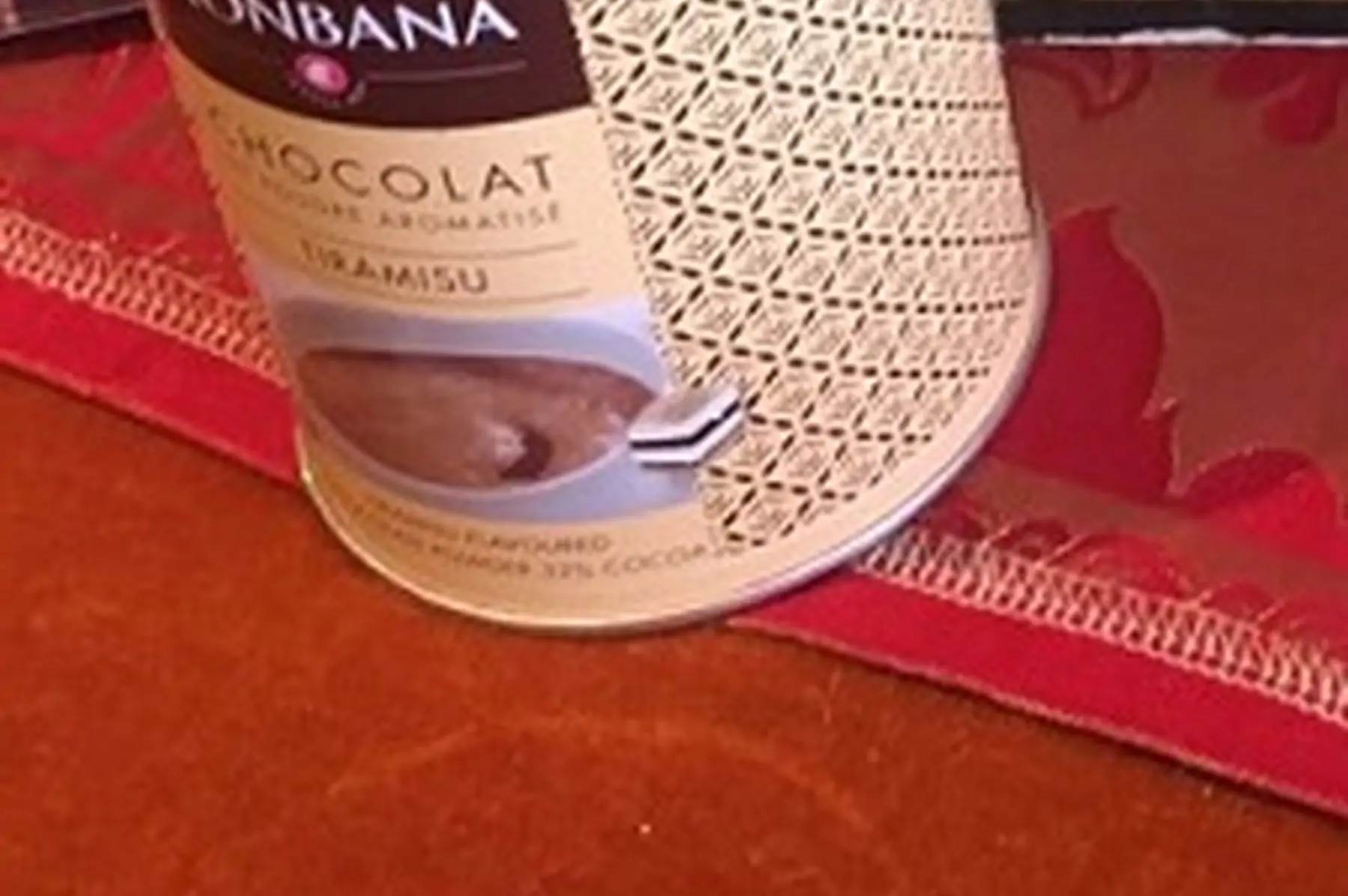 chocolat en poudre monbana tiramisu