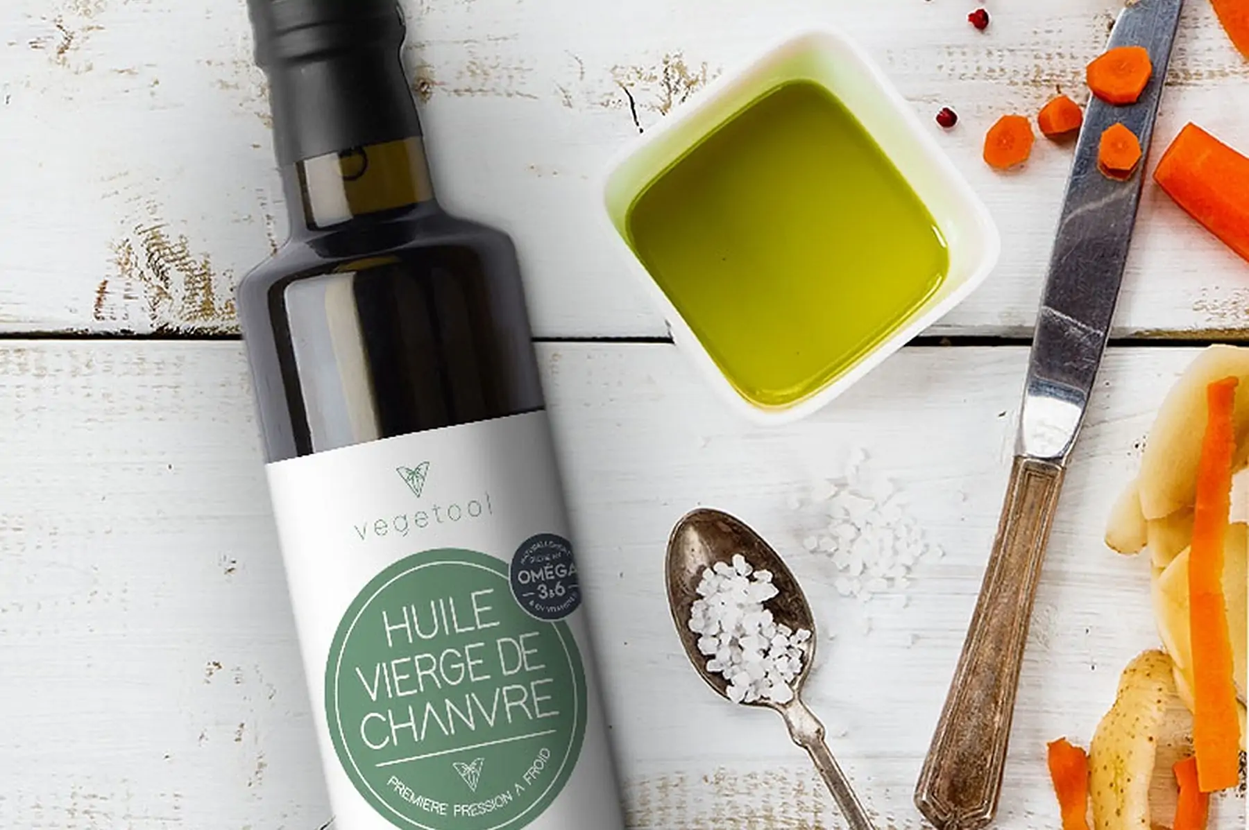 huile vierge de chanvre biologique