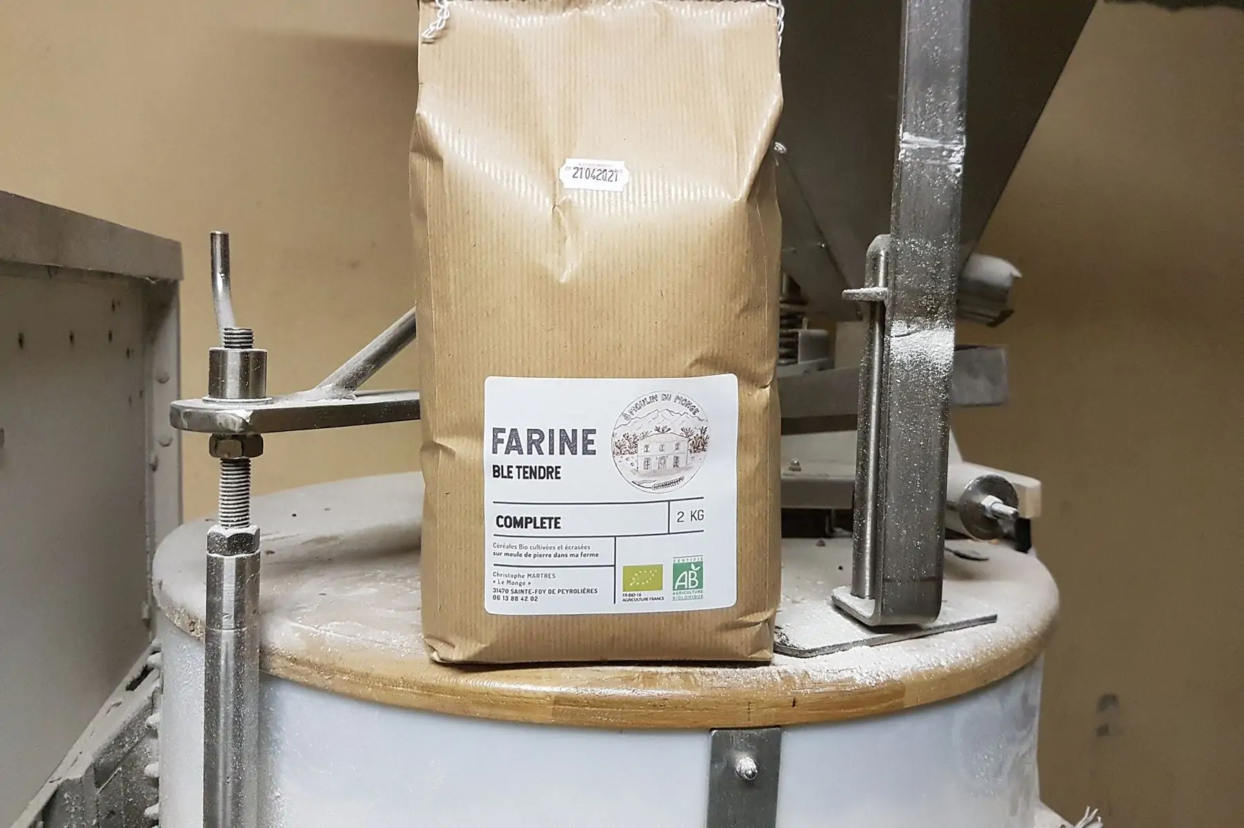 farine de ble bio complete ( t110)