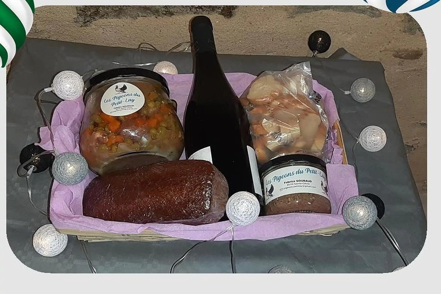 le coffret : les délices du pigeonnier