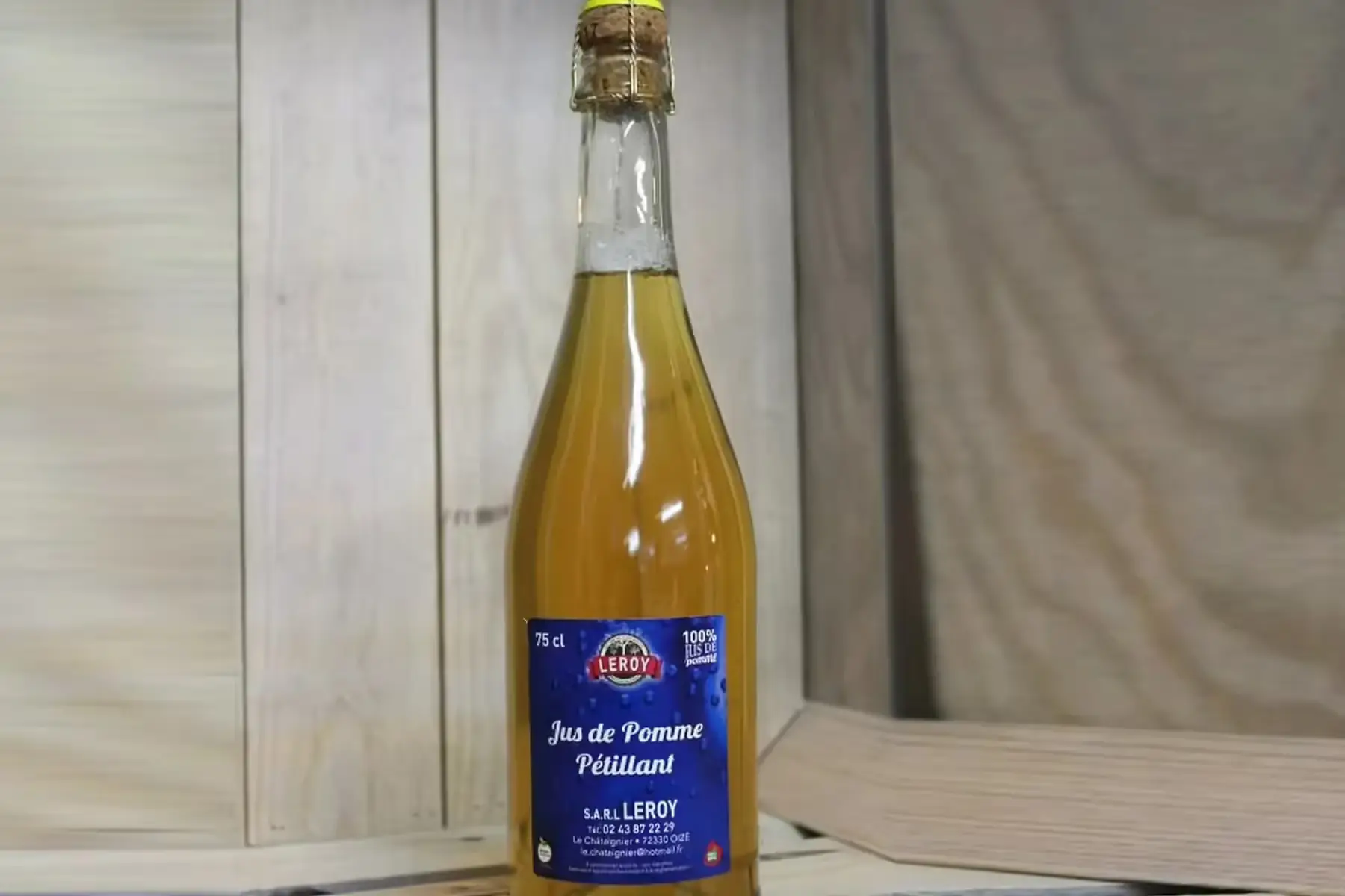 jus de pomme pétillant