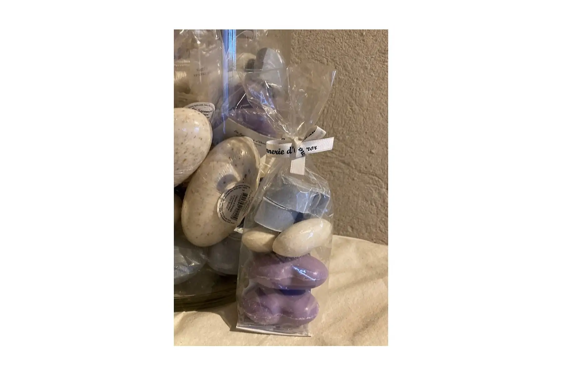 assortiment de 6 petits savons