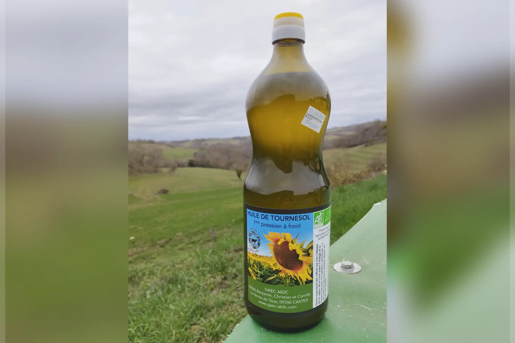 huile de tournesol bio 1l