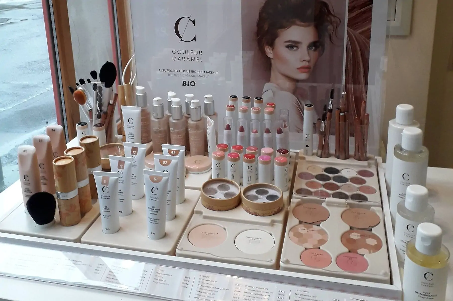 maquillage bio couleur caramel dès 9€90