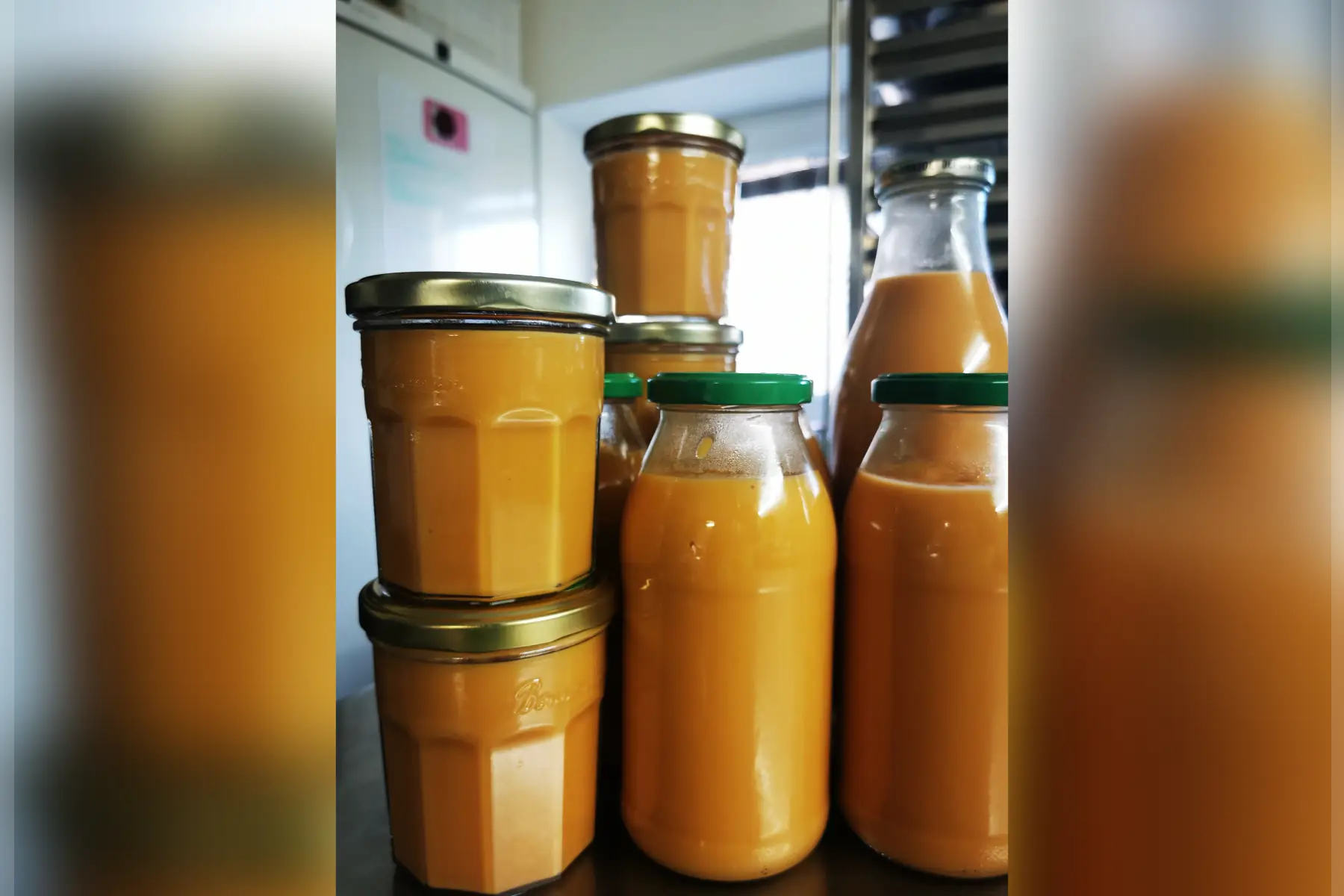 velouté de butternut , curry et lait de coco 30cl v sg