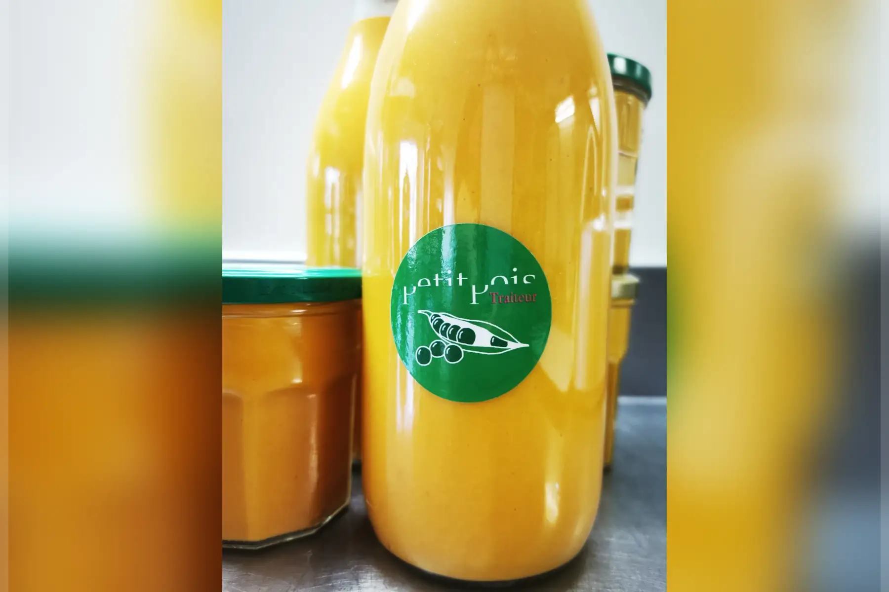 velouté carotte, cumin et cajou litre v sg