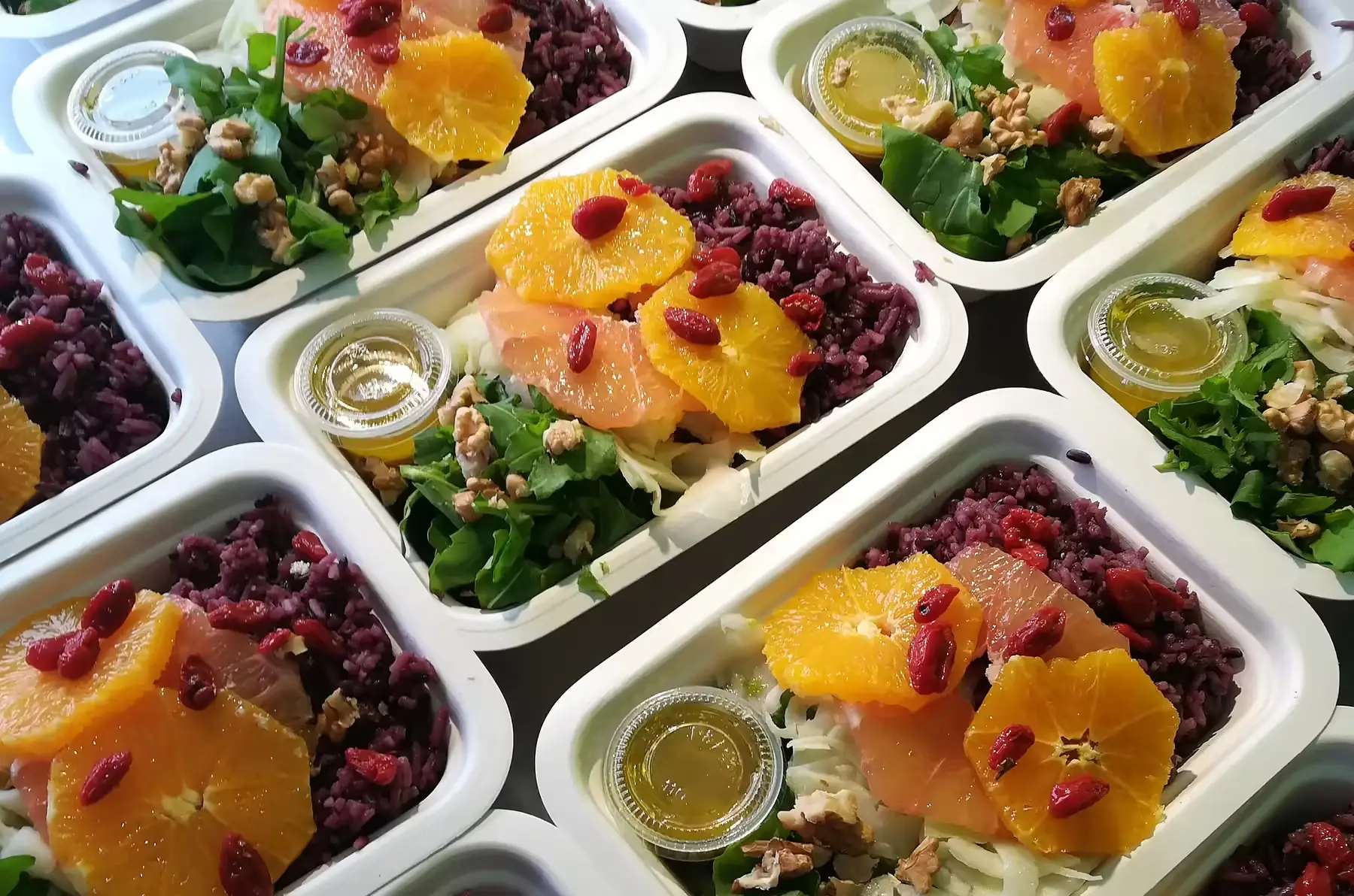 salade riz deux couleurs, agrumes, fenouil, noix v sg