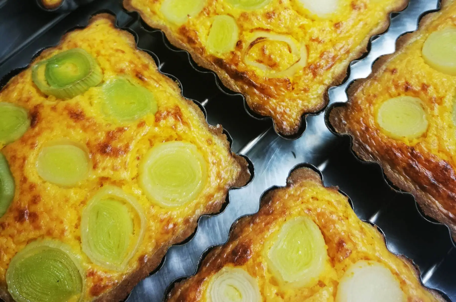 tartelette potimarron et poireau vg sg